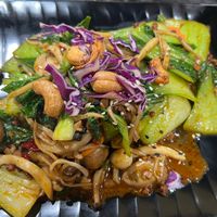 Mala is not oily but depth of flavours can go deeper and wider. Ingredients can include more proteins too.  at Zuya Vegetarian 竹雅素食 - Marina Square in Central Singapore