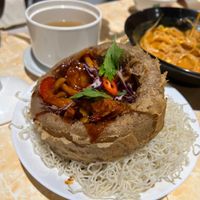 New menu item Yam Ring  at Zuya Vegetarian 竹雅素食 - Marina Square in Central Singapore