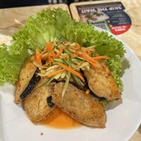 Thai fish  at Zuya Vegetarian 竹雅素食 - Marina Square in Central Singapore