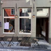 Outside view  at In-Dish in Bruges