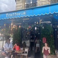 Store front  at SoHo Trattoria in Paris