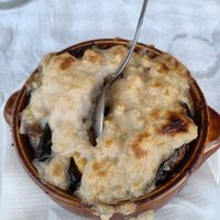 Mousaka at Mouragia in Corfu