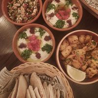 Mezze dishes at The Aft Galley in St Julians