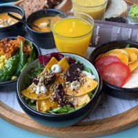 Vegan shared lunch voor 2    at Anne&Max in Den Bosch
