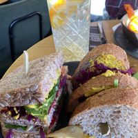 Vegan clubsandwich  #Veganuary at Anne&Max in Den Bosch
