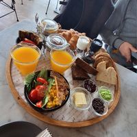 Vegan Breakfast platter at Anne&Max - Houthavens in Amsterdam
