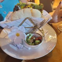 Falafel in pita bread  at Radio Sabich in Tenerife