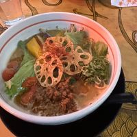 Tan tan curry ramen  at Menya Kanemaru Golden Ramen in San Francisco