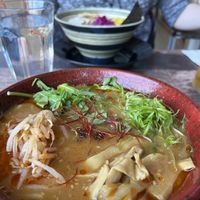 Spicy miso ramen  at Menya Kanemaru Golden Ramen in San Francisco