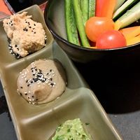 Crudité at Atávico - Ancestral Gastronomy in Sevilla