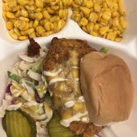 Firecracker Sandwich   at Southern Fried Vegan BBQ in Los Angeles