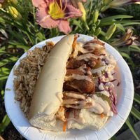   at Southern Fried Vegan BBQ in Los Angeles