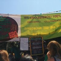 At Sonoma County VegFest Aug 12, 2017 at Southern Fried Vegan BBQ in Los Angeles