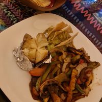 Vegan fajita (ask for vegan!) at 2012 Espacios Mayas y Algo Mas in Merida