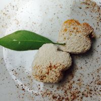Dessert with lunch - yum! at Vegarden in Medellin