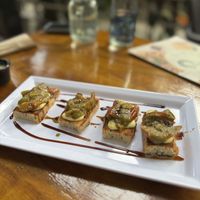 Bruschetta  at Vegarden in Medellin