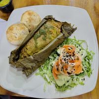 Tamal at Vegarden in Medellin