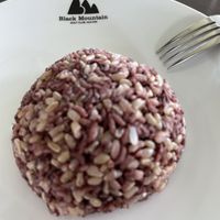 Riceberry rice  at Black Mountain Golf Club in Hua Hin