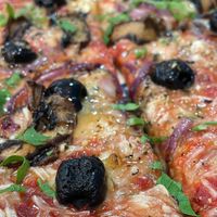 Pizza vegan  at Veganicelos in Setubal