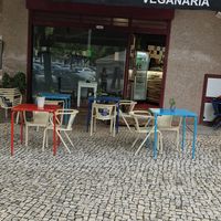 Esplanada :) at Veganicelos in Setubal