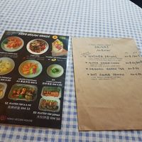Menu at Neko Vegan House in Penang