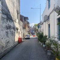 This is the alley.  at Neko Vegan House in Penang