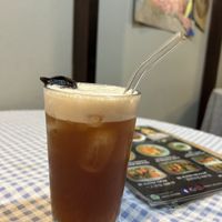 Nutmeg drink (bestseller)  at Neko Vegan House in Penang