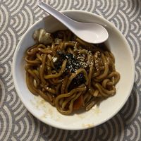 Udon noodles  at Neko Vegan House in Penang
