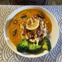 Curry rice  at Neko Vegan House in Penang