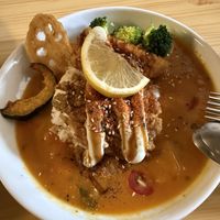 Curry Rice  at Neko Vegan House in Penang