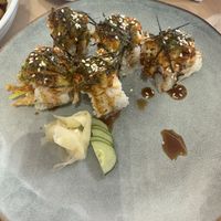 “Tuna” roll  at Neko Vegan House in Penang
