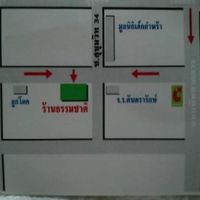 Visit card back at Thammachat Vegetarian Food ธรรมชาติ อาหารเจ พัทยาเหนือ in Pattaya