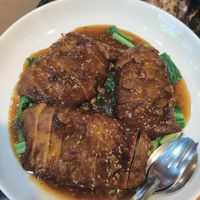 "Duck" big plate at Thammachat Vegetarian Food ธรรมชาติ อาหารเจ พัทยาเหนือ in Pattaya