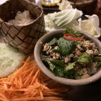 Tofu larb (on specials menu)  at Natnat Thai Comfort Food in Amed