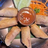 Spring rolls  at Natnat Thai Comfort Food in Amed