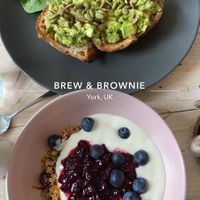   at Brew & Brownie in York