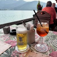 Uitzicht  at Biergarten Seehotel Schlierseer Hof in Schliersee