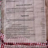 Vega(n) opties  at Biergarten Seehotel Schlierseer Hof in Schliersee