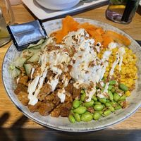 Poké bowl Tempeh  at Kaap Hoorn in Haren