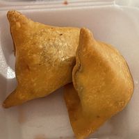 Vegetable samosa  at It's taste of India in Desert Hot Springs