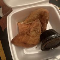 Samosas  at It's taste of India in Desert Hot Springs
