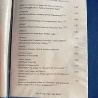 Warm Tapas  at Casa Nordica in Sassnitz