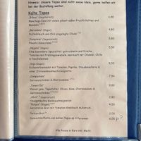 Cold Tapas  at Casa Nordica in Sassnitz