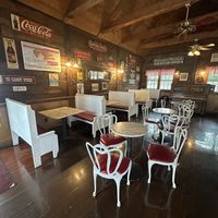 Seating  at Sundae School Ice Cream in Dennis Port