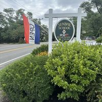 Signage  at Sundae School Ice Cream in Dennis Port