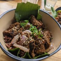 Bistek at The Vegan Shack in Panglao