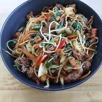 Pad Thai at The Vegan Shack in Panglao