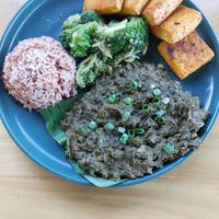 Laing at The Vegan Shack in Panglao