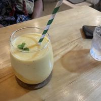 Mango smoothie   at The Vegan Shack in Panglao
