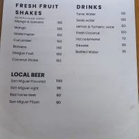   at The Vegan Shack in Panglao